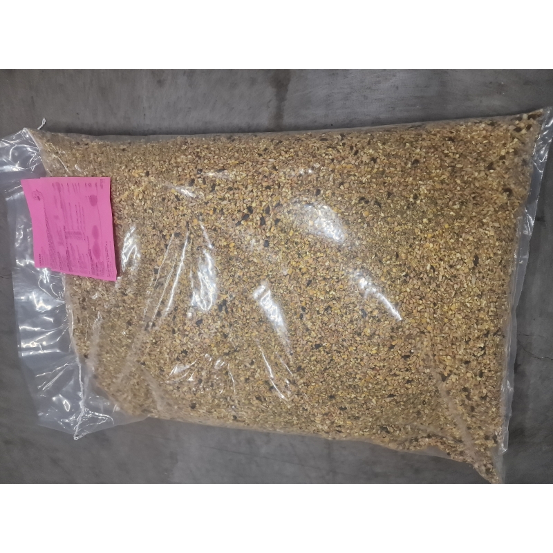 ardeens graan met legmeel - gebroken - 25kg - agrodieren - ARDEENGEBRLEGMEE-20KG-LOS