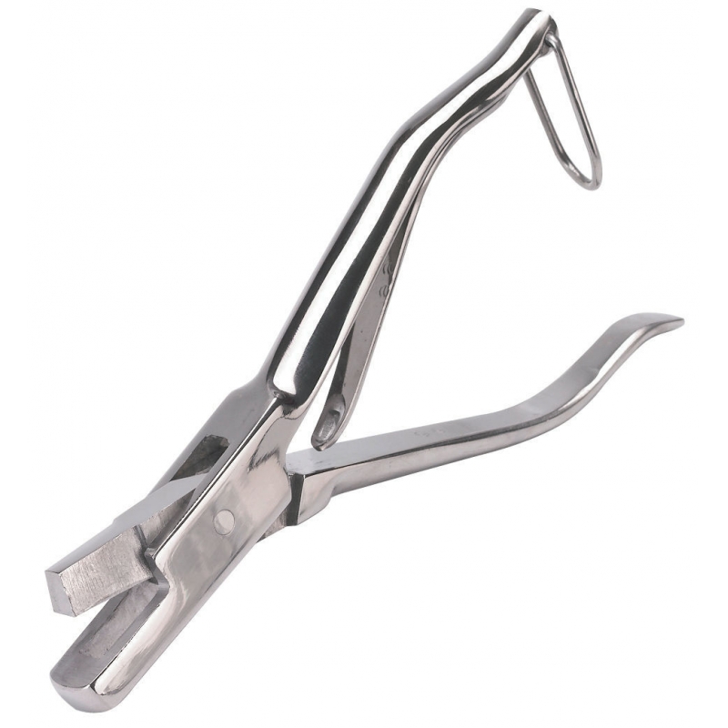 Pince &agrave; encocher inox coupe carr&eacute;e - 1913
