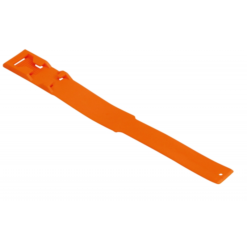 Kluisterlint, kunststof oranje - 20114