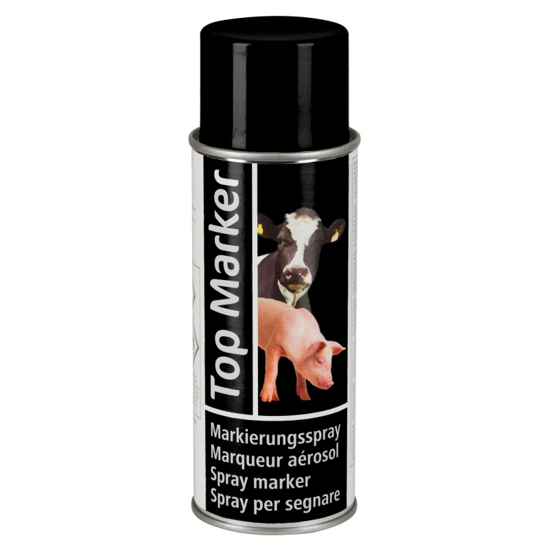 Spray de marquage Top Marker noir, 500 ml - 20177