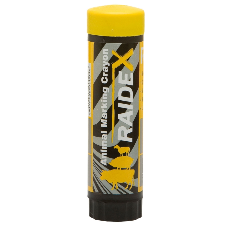 Crayon Raidex plastique jaune - 20601