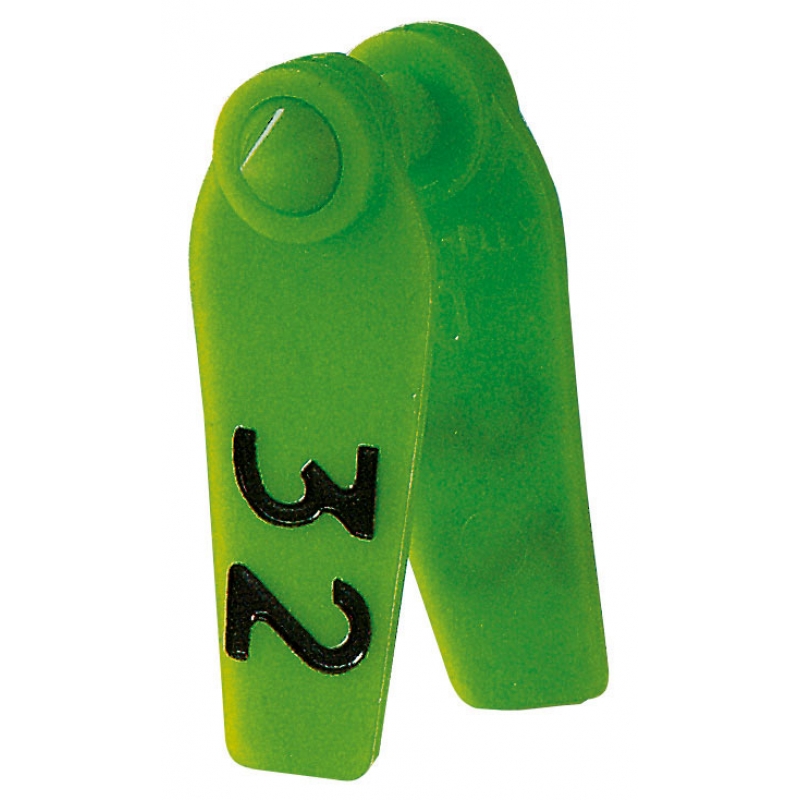 Oormerk maat 2 blanco Primaflex - 2075