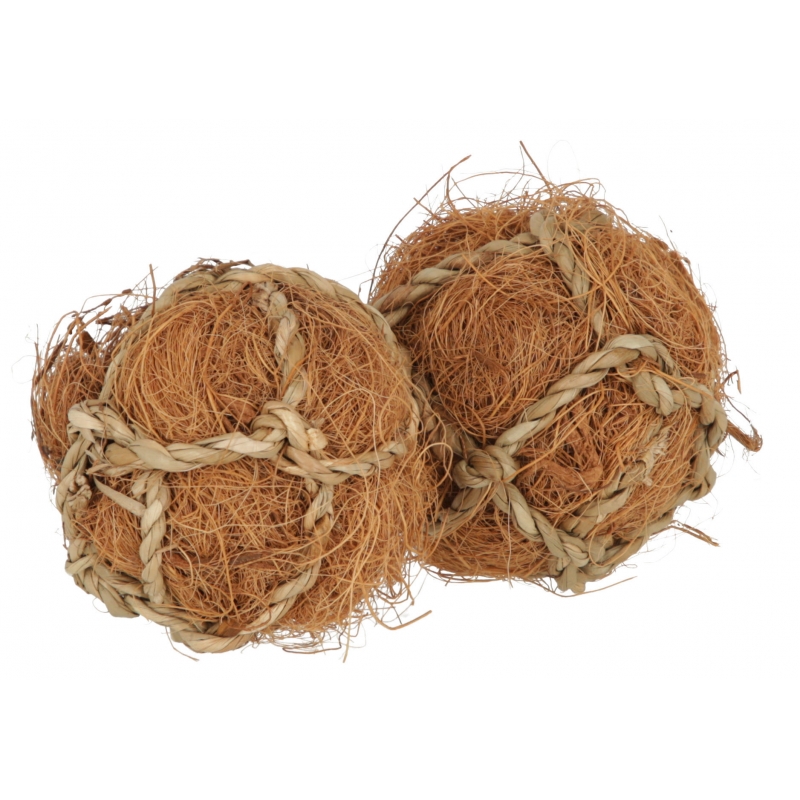 Balle en osier pour rongeur &oslash; 9cm - 81813