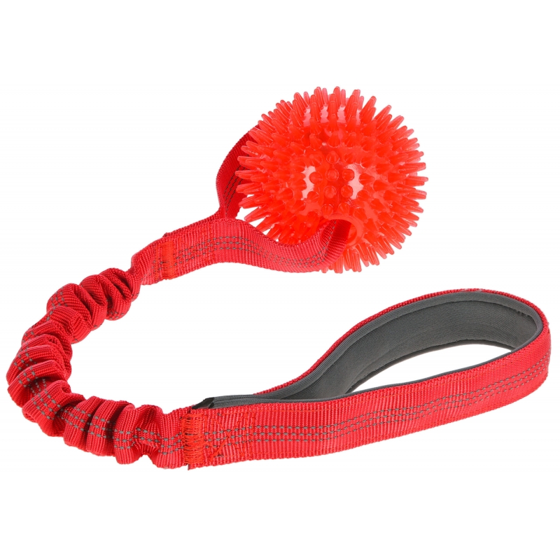 Schuimrubberbal aan touw, 60cm - 80728