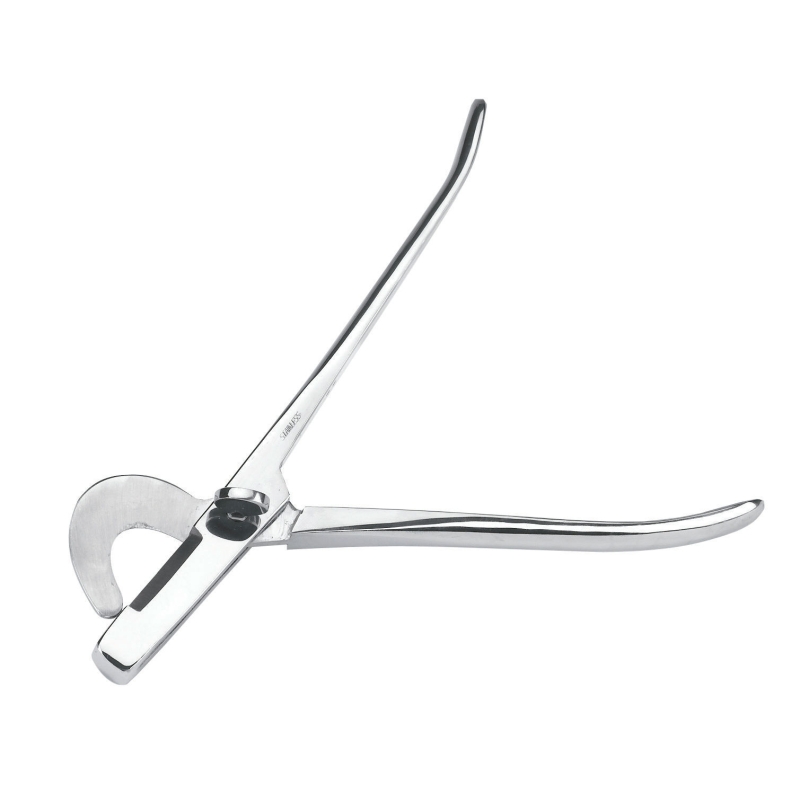 Pince &agrave; castrer courbe 19cm - 2210