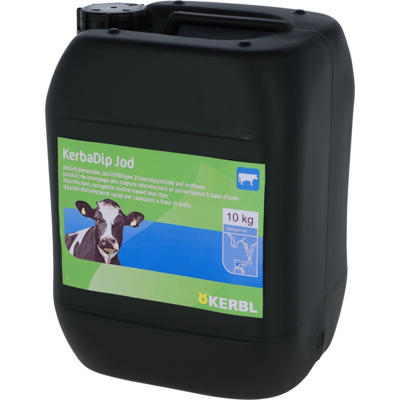 15518 - KerbaDip jodium, 10 kg  - KERBL - Agrodieren.be - 15518