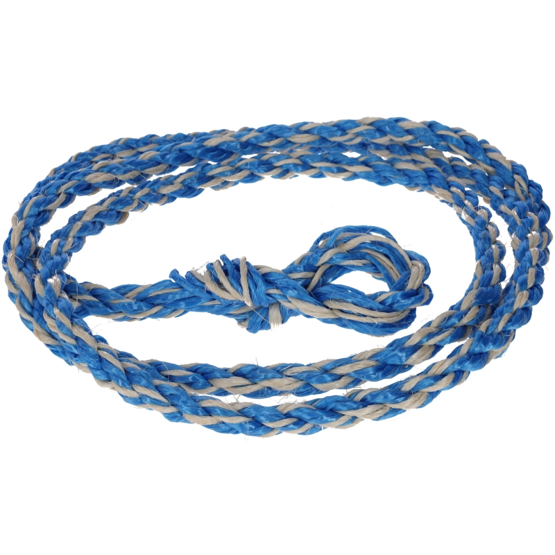 29544 - Longe 2,2m sisal/PP, bleu, &Oslash;13mm - KERBL - Agrodieren.be - 29544