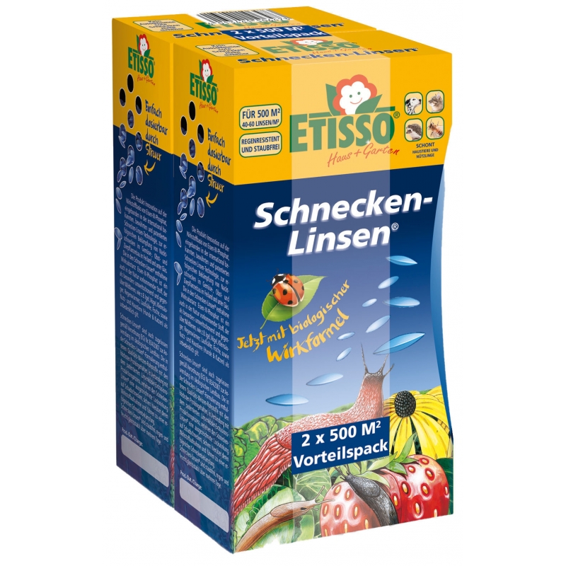 299467 - ETISSO slakkenlinzen 2 x 300 g voordeelverpakking - KERBL - Agrodieren.be - 299467