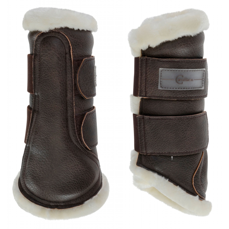 3226405 - Gu&ecirc;tres souples Pelisa dark brown cob - KERBL - Agrodieren.be - 3226405