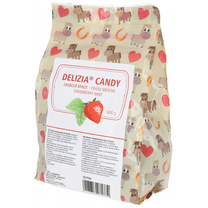 3227336 - Delizia Candy fraise/menthe 600&nbsp;g - KERBL - Agrodieren.be - 3227336