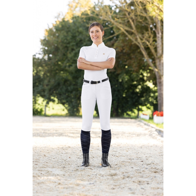 3228123 - Pant.&eacute;quit. Janne x PinkRibbon fond int&eacute;gr. White Pearl t.&nbsp;42 - KERBL - Agrodieren.be - 3228123