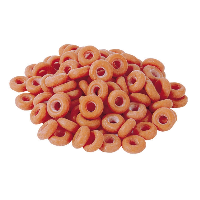 Rubber ring b. spantang, 100st./pak - 2219-1