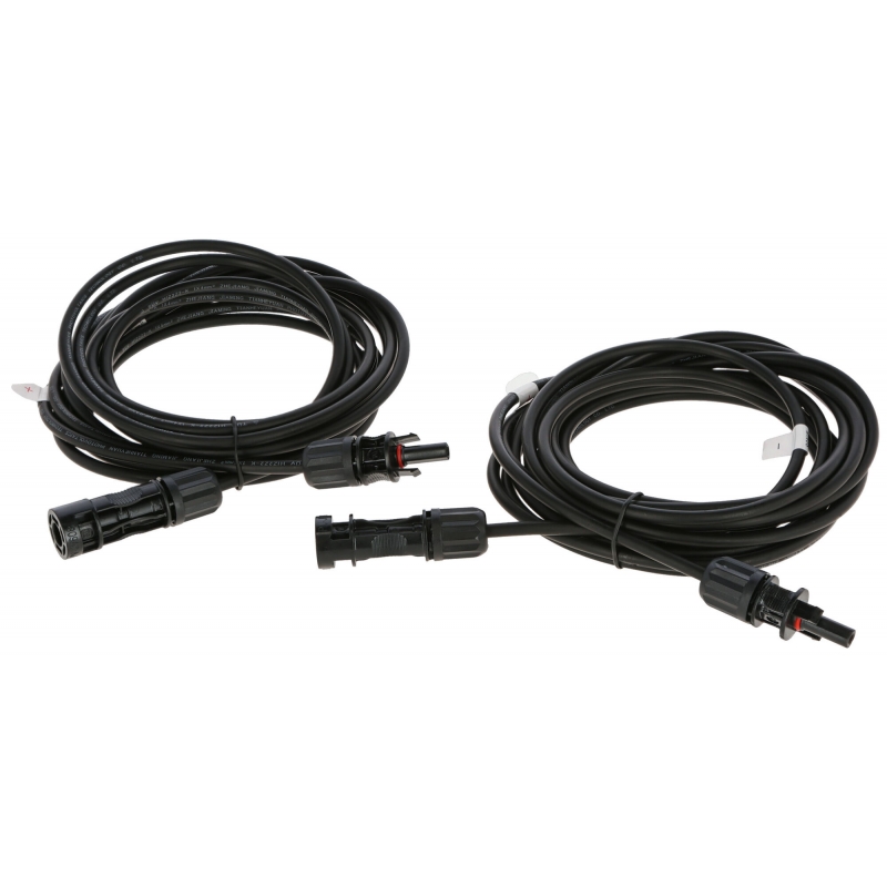 441600 - Jeu de rallonges 5 m (2x) pour module solaire 100 W/45 W - KERBL - Agrodieren.be - 441600