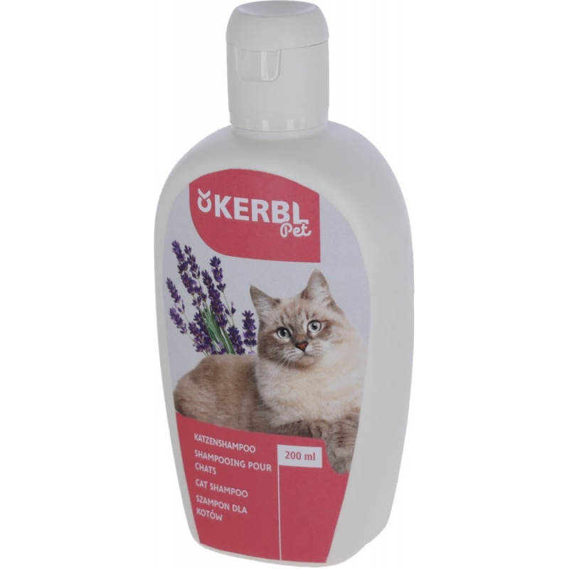80929 - Shampoing pour chats 200&nbsp;ml - KERBL - Agrodieren.be - 80929