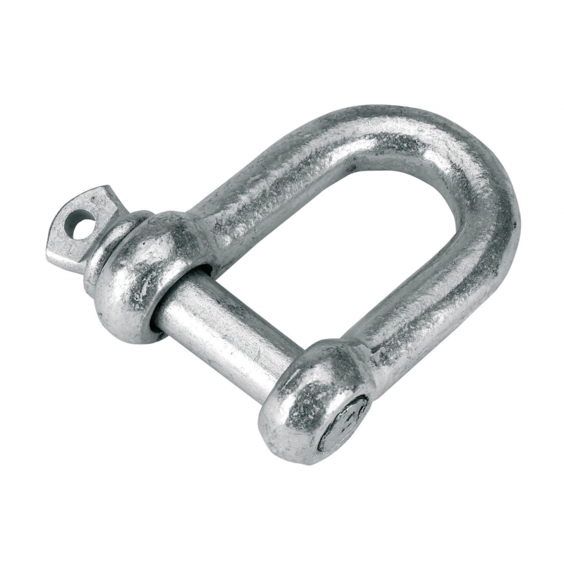 Manille droite 3-8" &oslash;10 mm  par 3 zingu&eacute;e - 22251-3