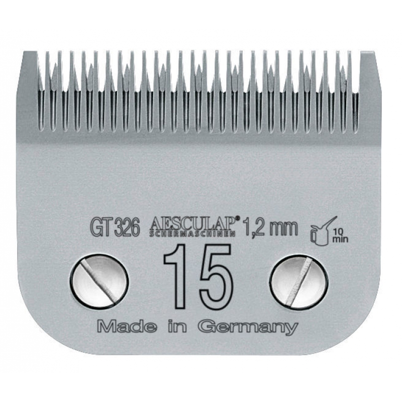 GT326 - T&ecirc;te de coupe Aesculap Snap On 1,2mm#15 - KERBL - Agrodieren.be - GT326