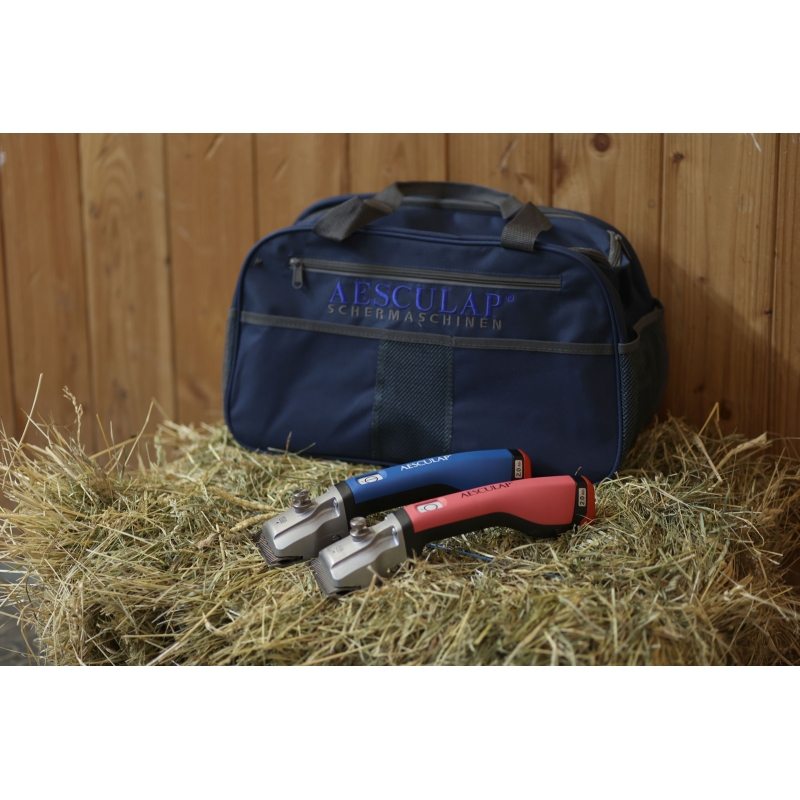 GT654-BL - Bonum grote dierenscheerapp. v. paarden/set, 1 accu, blauw - KERBL - Agrodieren.be - GT654-BL