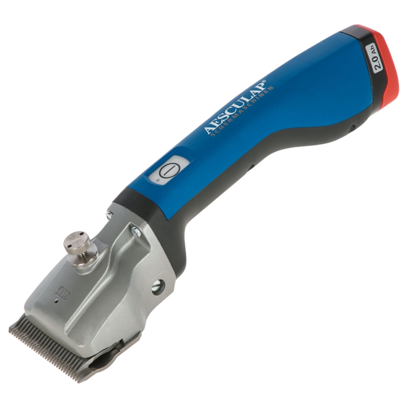 GT656-BL - Bonum grote dierenscheerapp. v. paard./set, 2 accu&rsquo;s, blauw - KERBL - Agrodieren.be - GT656-BL