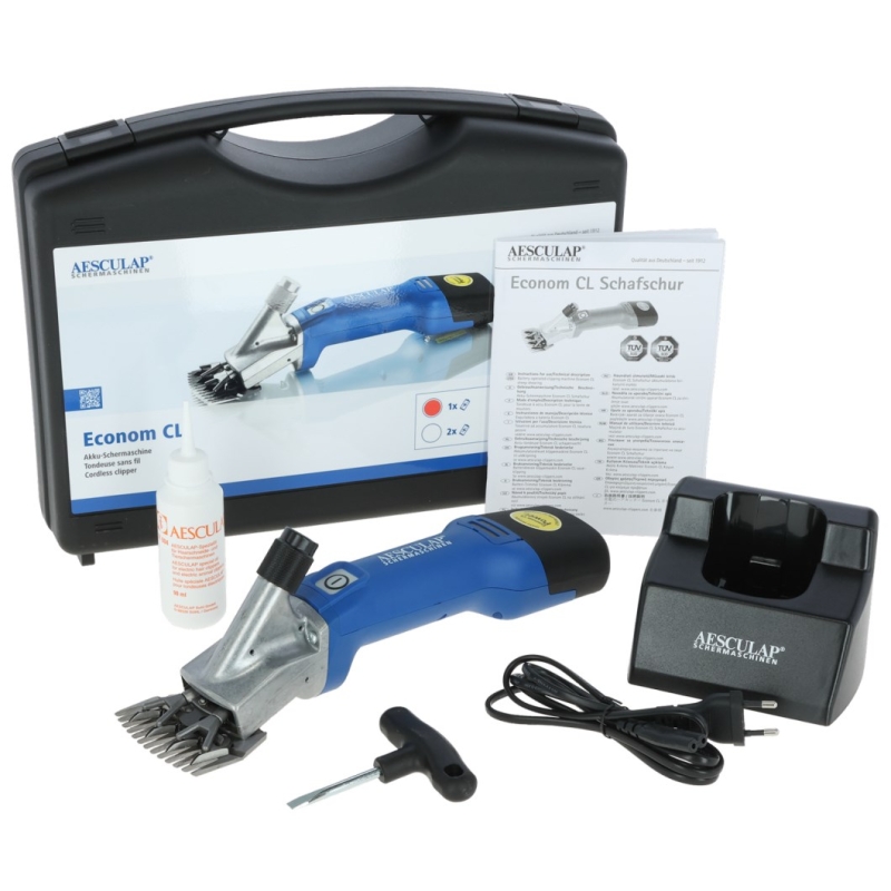 GT684 - Tondeuse ovins Econom Nova CL 1 batterie - KERBL - Agrodieren.be - GT684