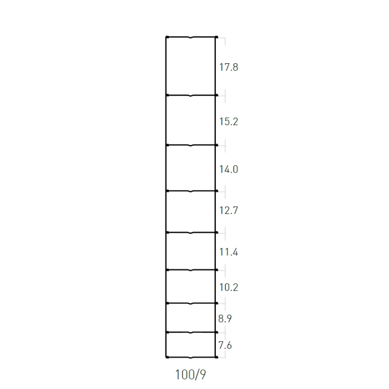 Schapendraad Ursusdraad 100/9/15 , 50 Meter per rol, geknoopte draad - URSUS-ZW-100-9-15-50M-MR