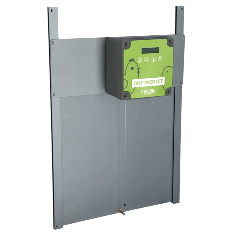 Automatische kippendeur Easy Protect Besturing met deur, opening 40 x 35 cm - KERBL - Agrodieren.be - 70592