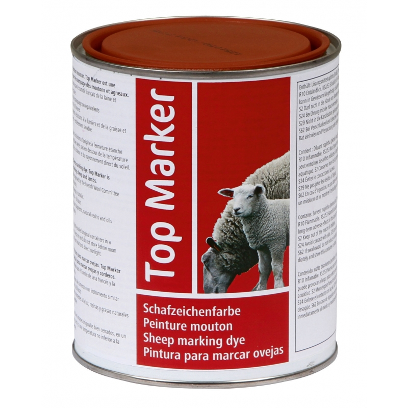 Peinture  1kg, rouge - 27460