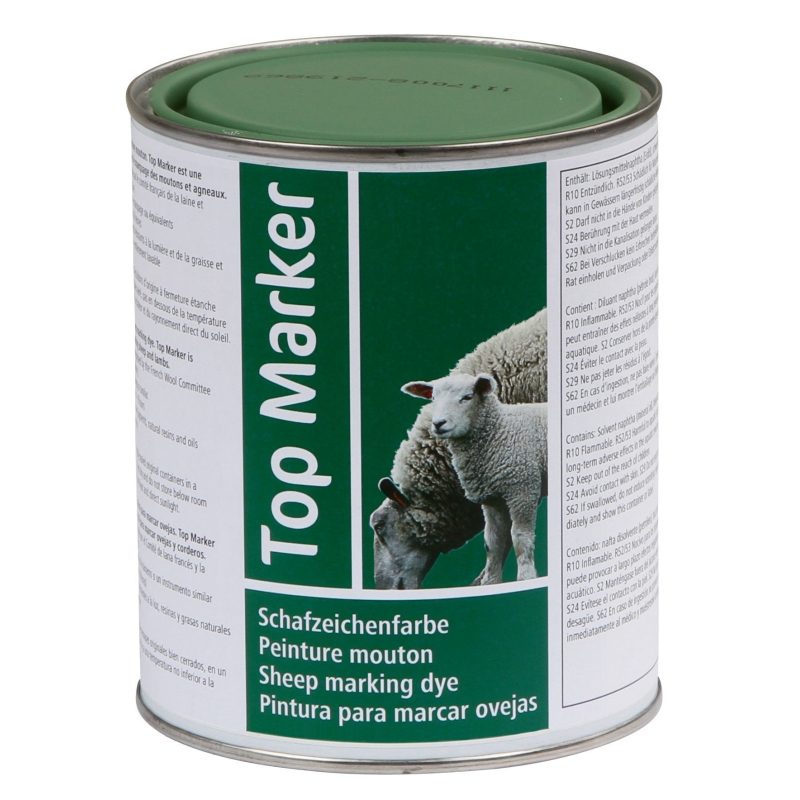 Schapenkenmerkverf 1 kg groen - 27462