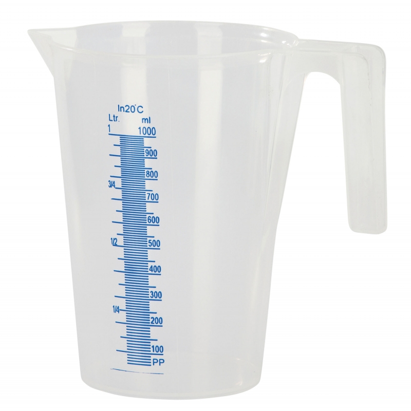 Mesureur 1 l plastique gradu&eacute; - 291195