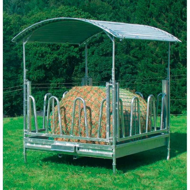 Voederbesparingsnet 3,6 x 2,4m maasbreedte 10,0cm - 291261