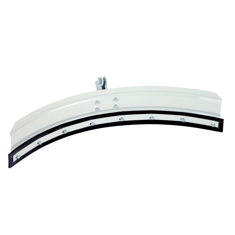 Mestschuif rond, 50cm breedte binnenk, stofrubber - 291270
