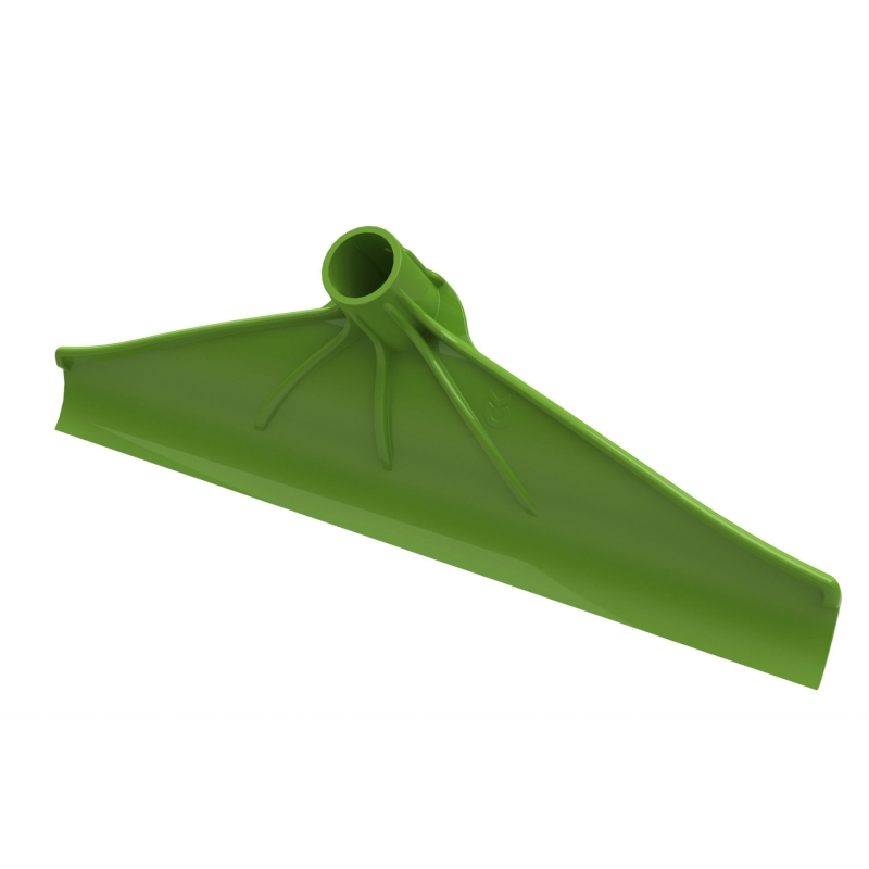 Racloir &agrave; d&eacute;jection PVC vert 40cm - 29300