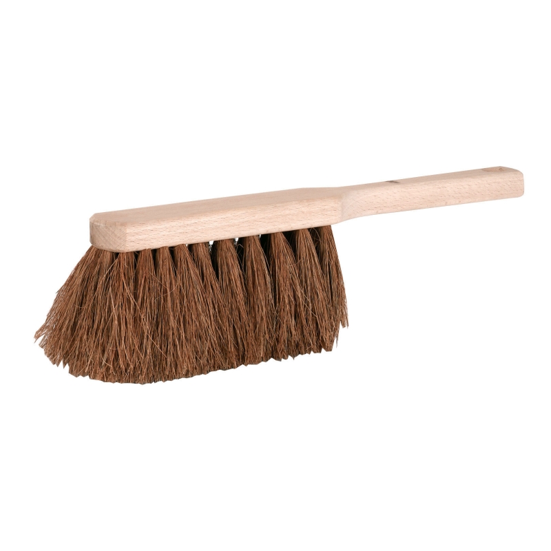 Balayette coco manche bois  avec trou - 29479