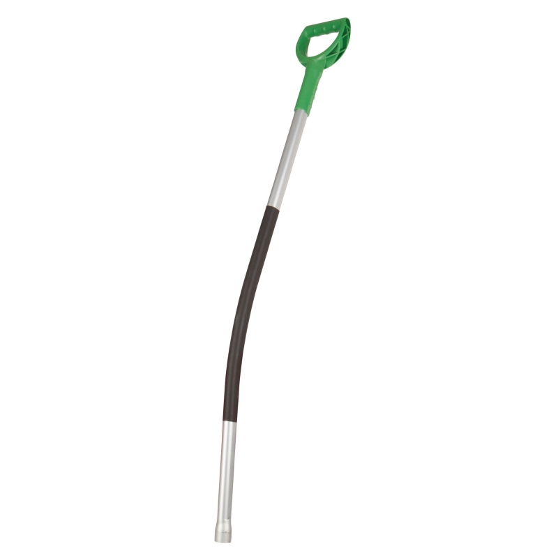 Aluminium-steel met D-greep - 29589