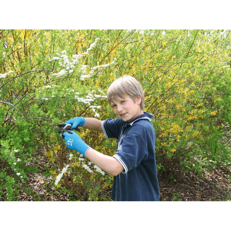 Kinderhandsch. TOWA aquablauw 9-11 jaar, latexlaag - 297330