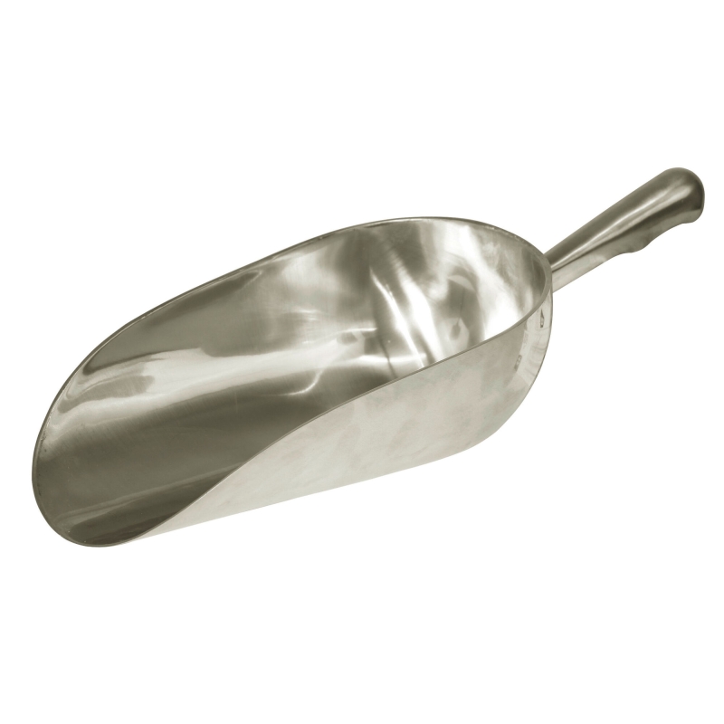 Alu.-afweegschep 2500 g, ronde uitvoering - 29798