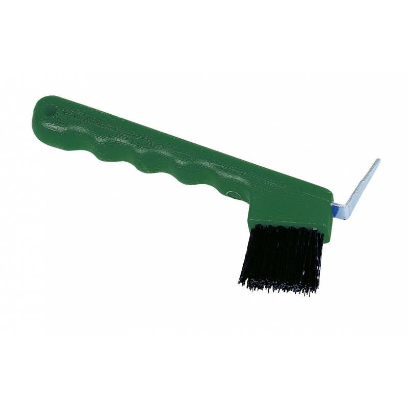 Cure-pied avec brosse vert - 321147