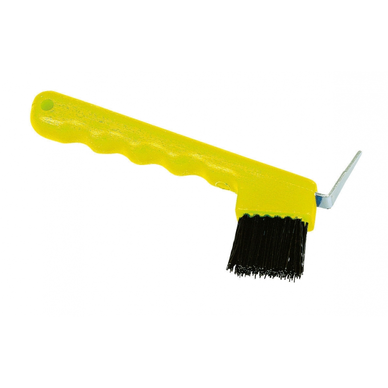 Cure-pied avec brosse jaune - 321148