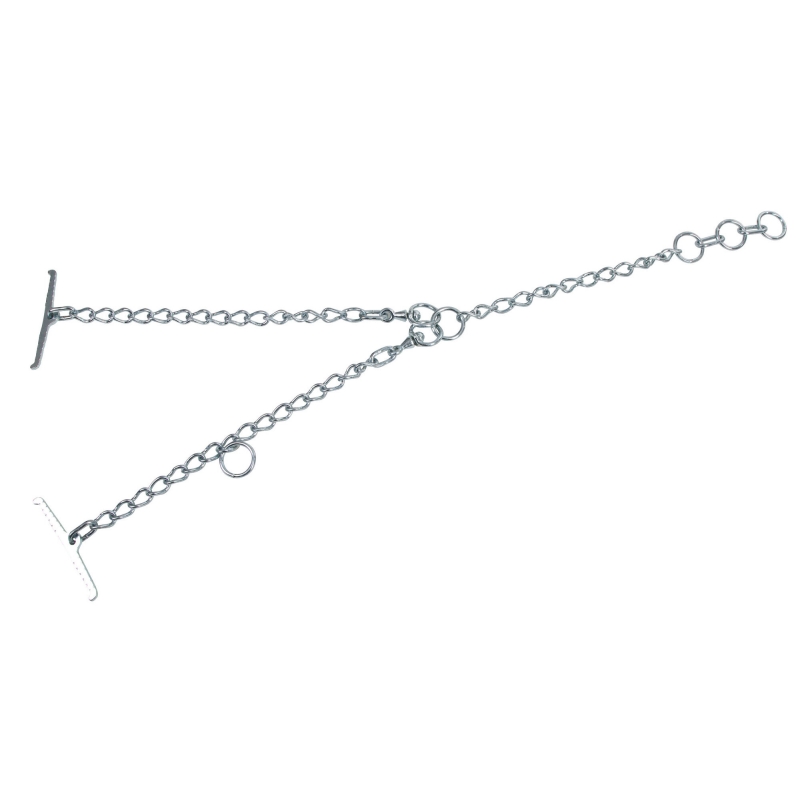 Tiroolse veeketting, verzinkt enkel 6mm - 12749