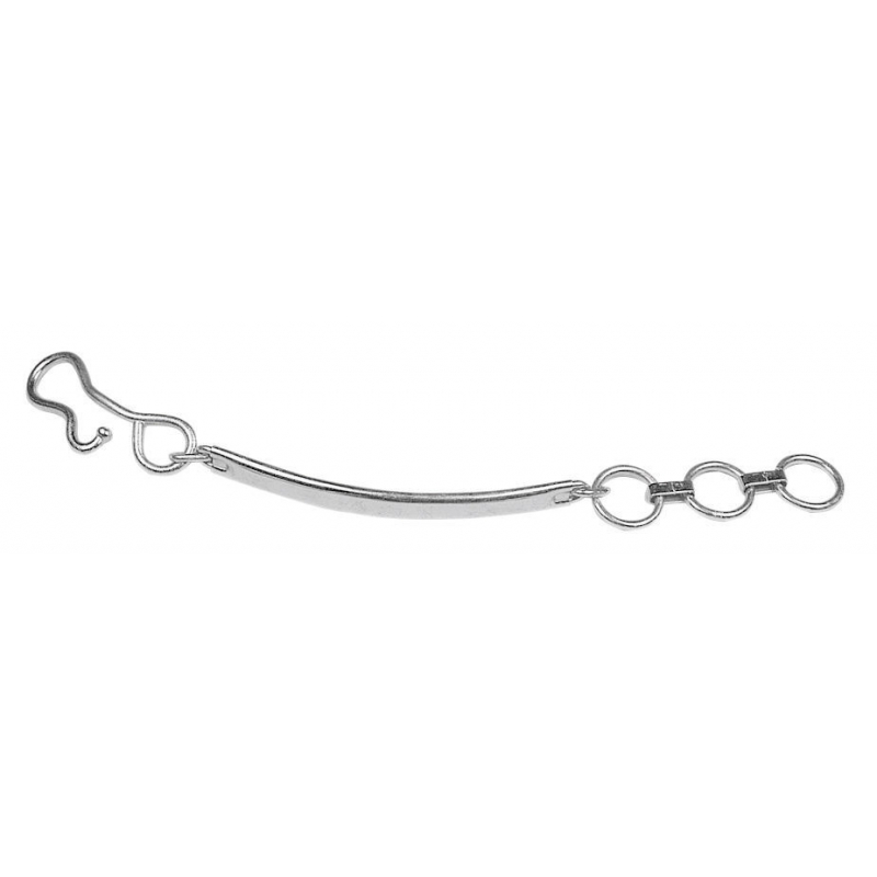 Collier m&eacute;tal avec dispositif de fermeture - 88cm - 1282