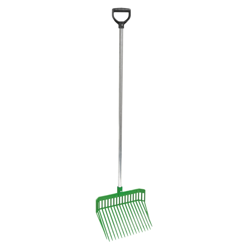 Fourche &agrave; copeaux Premium avec manche 323477, verte - 323478