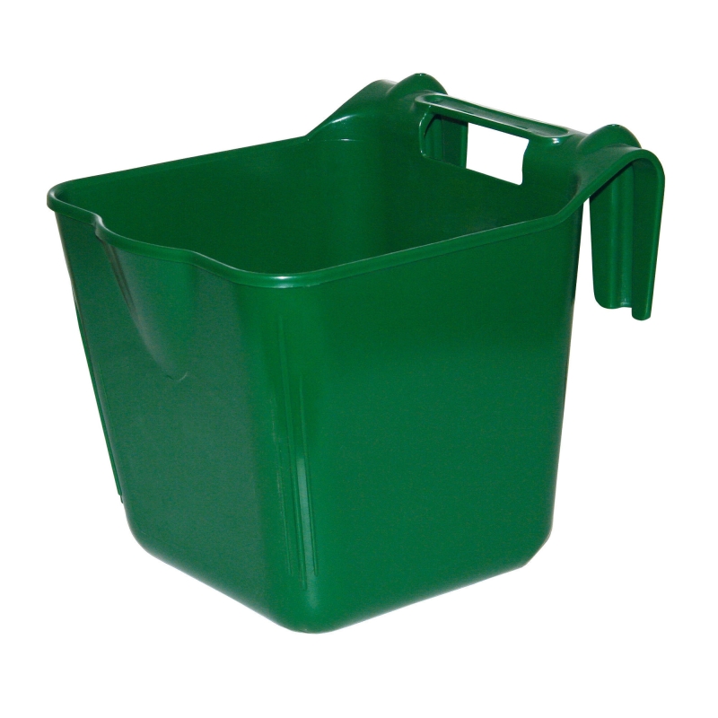 Mangeoire plastique HangOn &agrave; suspendre, 13l, verte - 323480