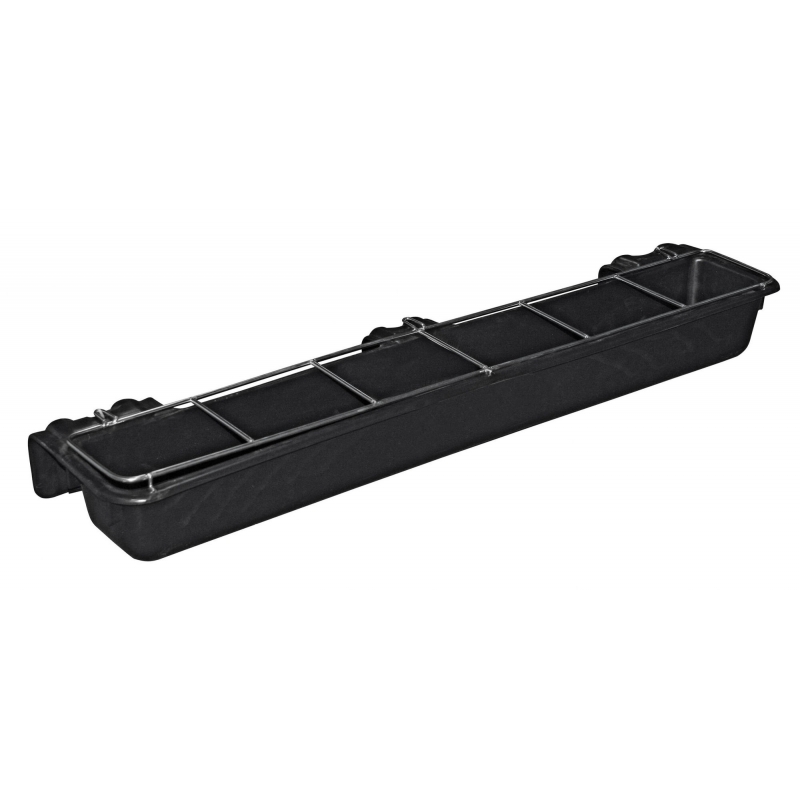 Lange voedertrog, 8l met voerhek, 96cm breed - 323492