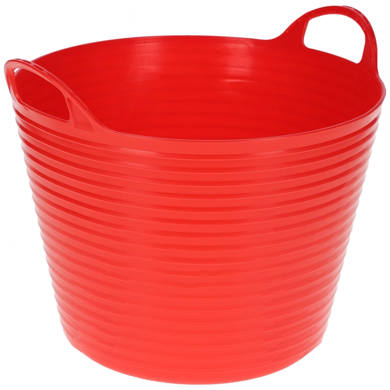 Flexibele trog FlexBag, ca. 28 l, rood - 323535