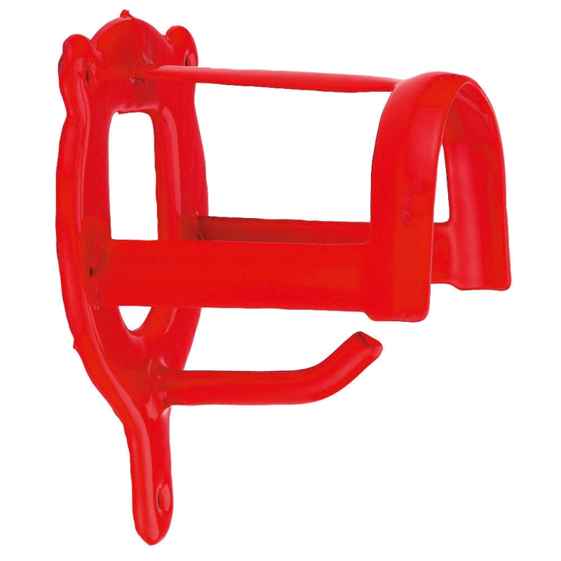 Trenshouder metaal rood - 32361