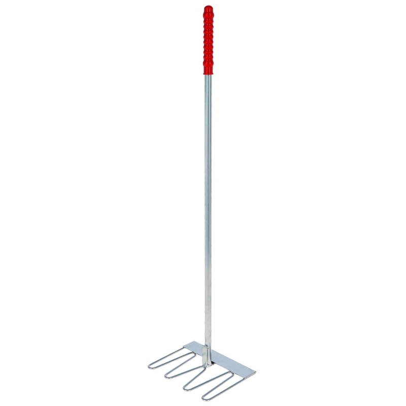 R&acirc;teau seul  pour valet 90cm, poign&eacute;e rouge - 324112