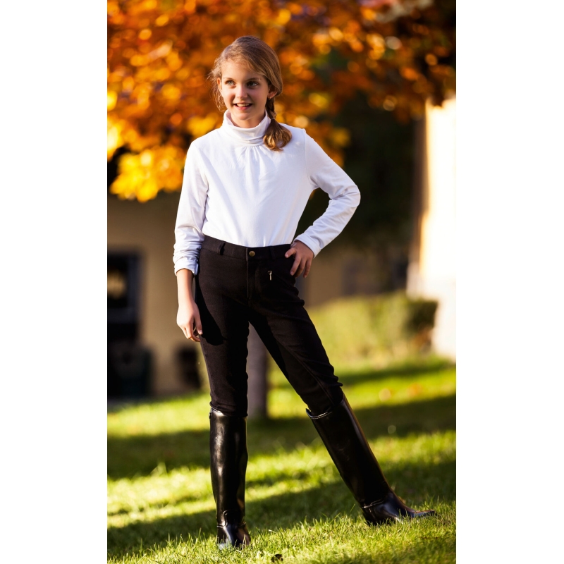 Pantalon Economic enfant, noir, T.116 - 324406