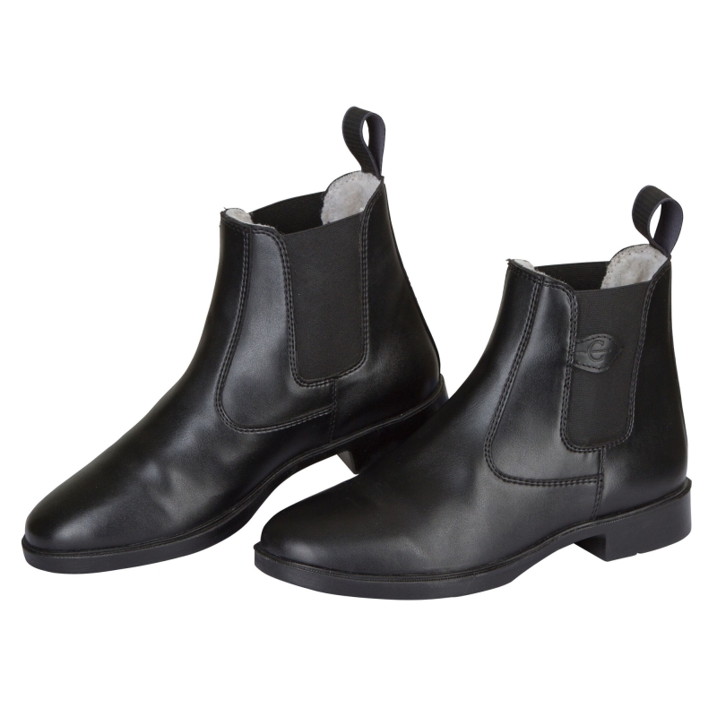 Botillons fourr&eacute;s Oslo noirs, T.35 - 324555
