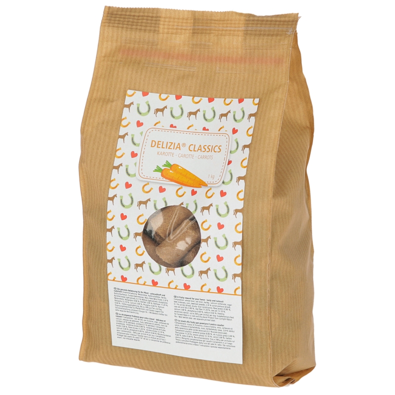 Friandises  Delizia 1kg, carotte - 325131