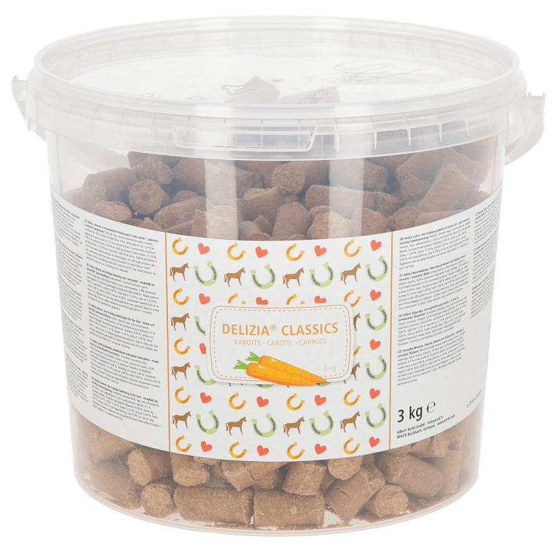 Friandises  Delizia 3kg, carotte - 325132