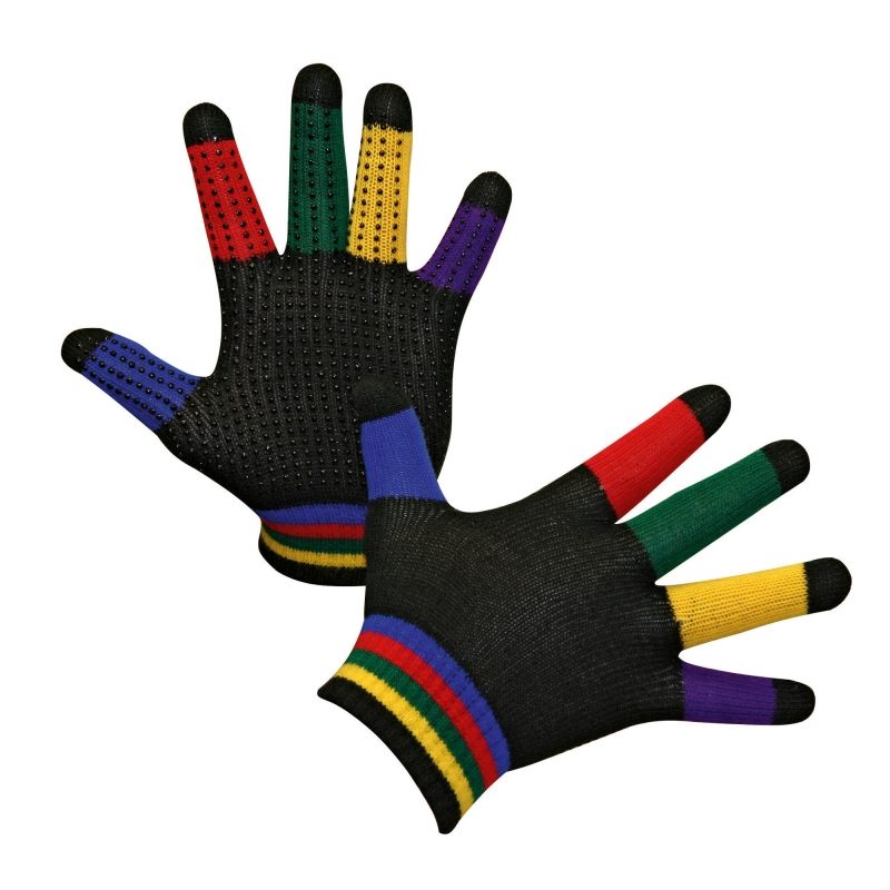 Paardrijhandschoenen Magic Grippy veelkleurig - 32598